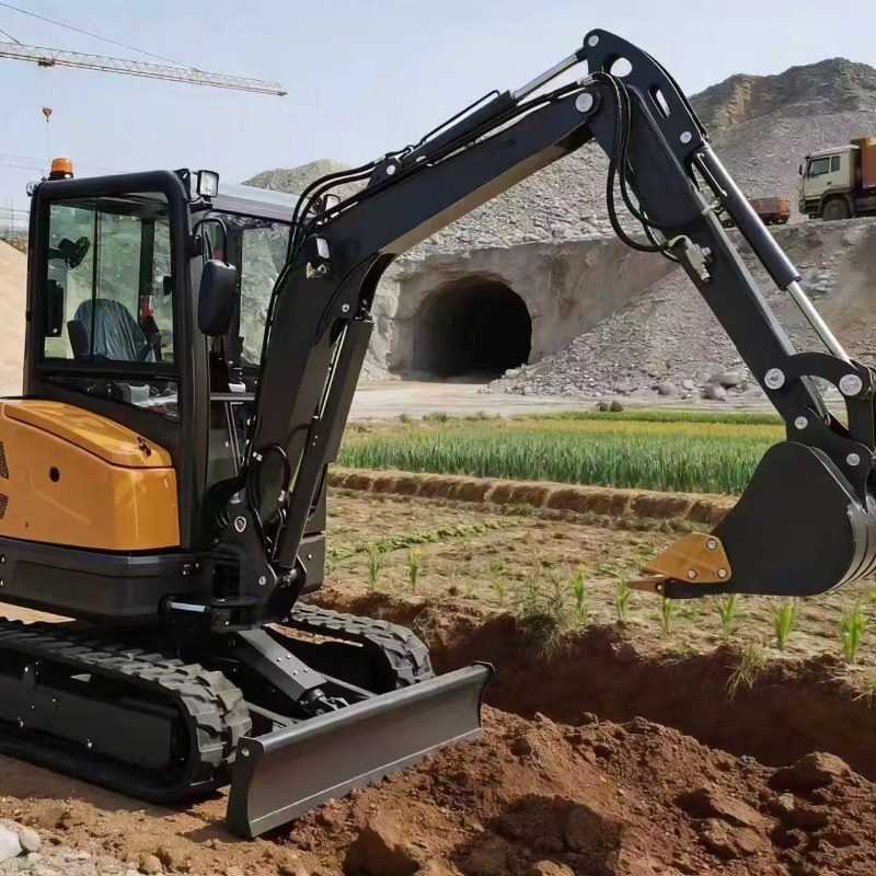 Farming Zero - FOB-Preis 3-Tonnen-Minibagger mit Nullheck, multifunktionaler Bagger