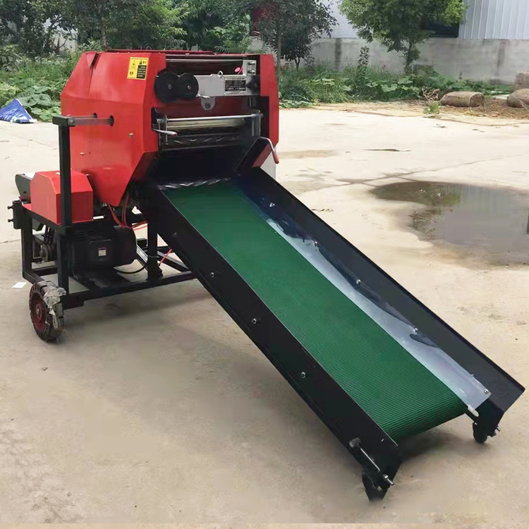 Silage Baler Machine - Optionale Vollautomatische Silage-Ballenpresse mit Verbrennungsmotor Silage-Ballenpresse