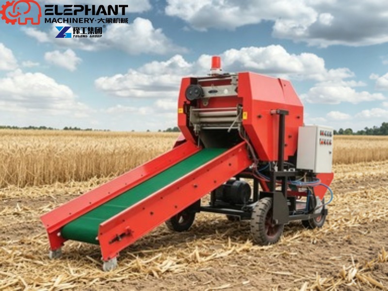 Mini-Rundballenpresse für den  – Silage Baler Machine Bewertung und Preis