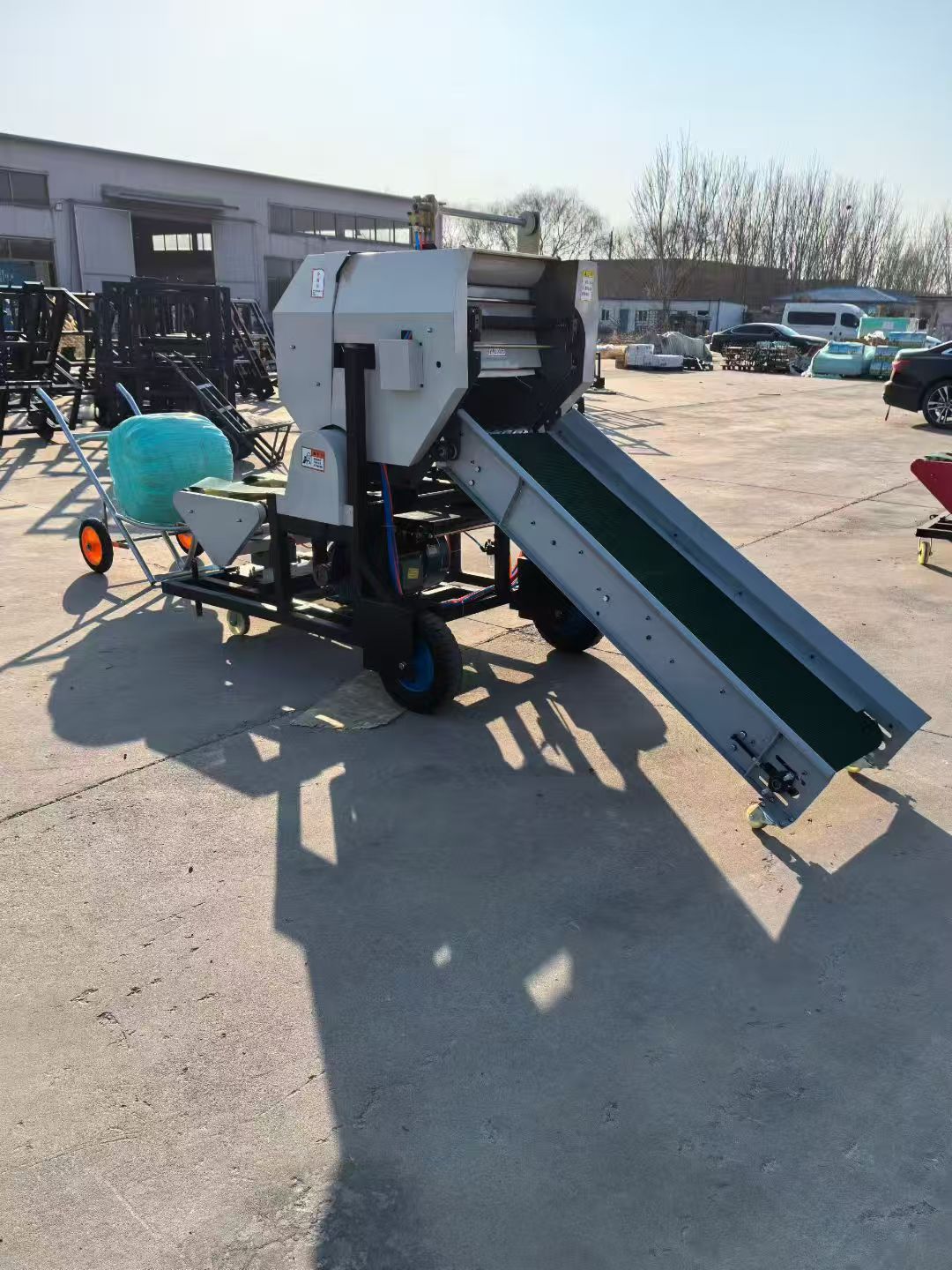 Silage-Ballenpresse und -wicke – Silage Baler Machine Bewertung und Preis