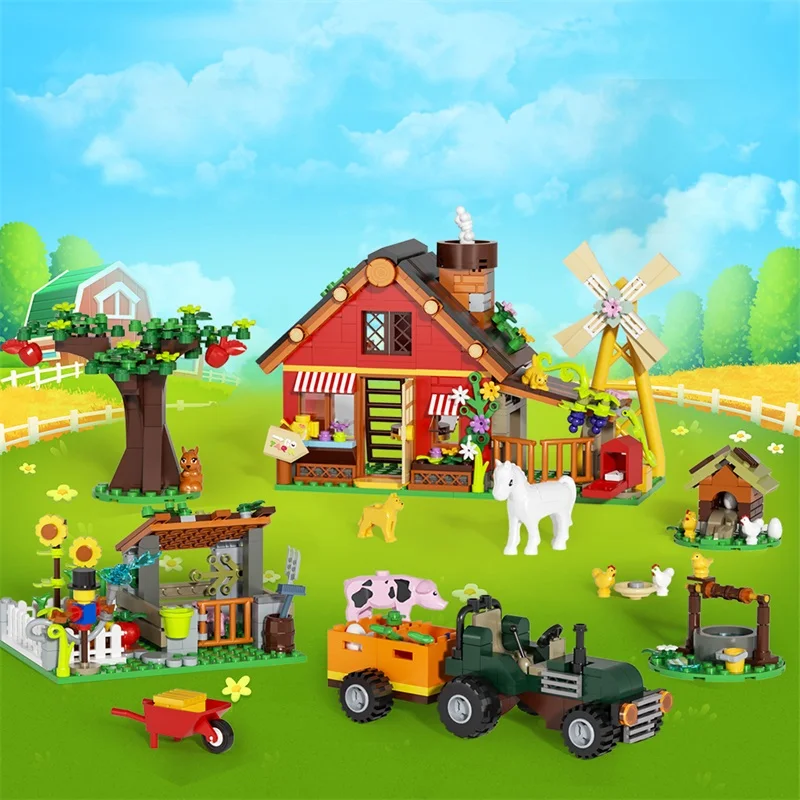 Kreatives Windmühlen-Bauernhau – Farming Agriculture Model Bewertung und Preis