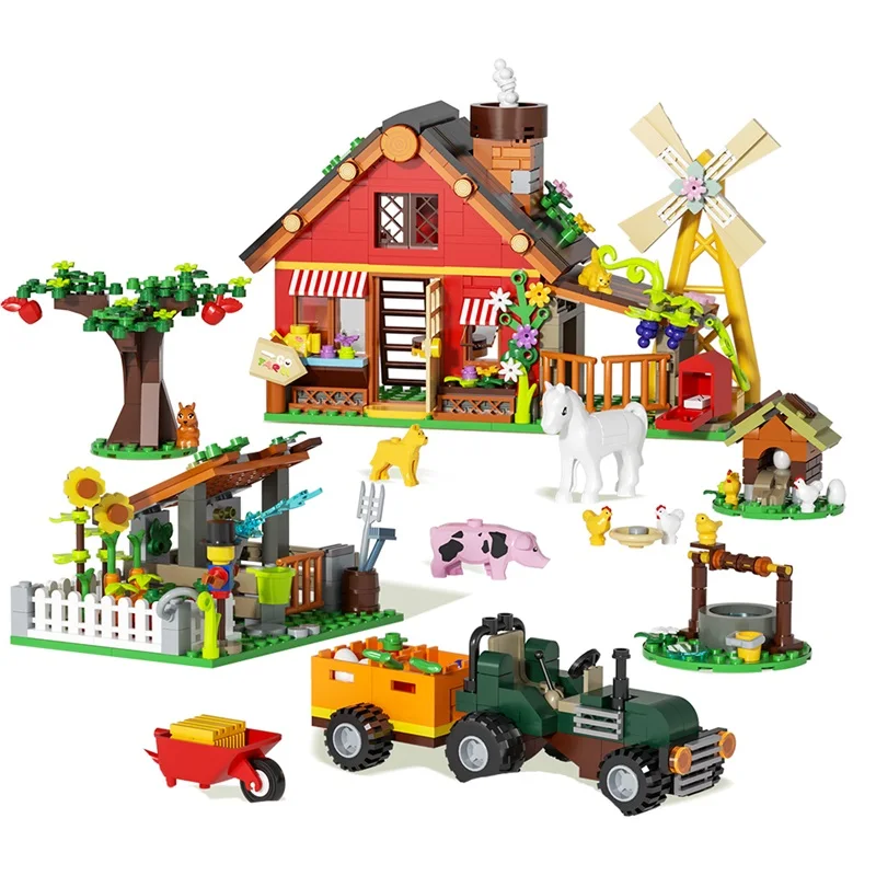 Kreatives Windmühlen-Bauernhau – Farming Agriculture Model Bewertung und Preis
