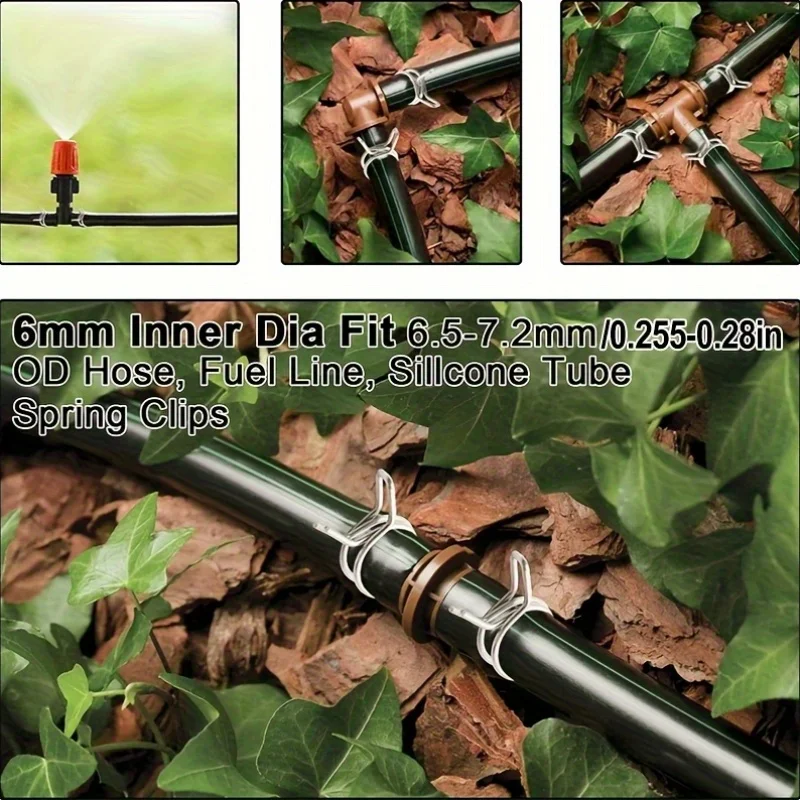 100 Stück 1/4-Zoll-Bewässerung – Farming Agriculture Bewertung und Preis
