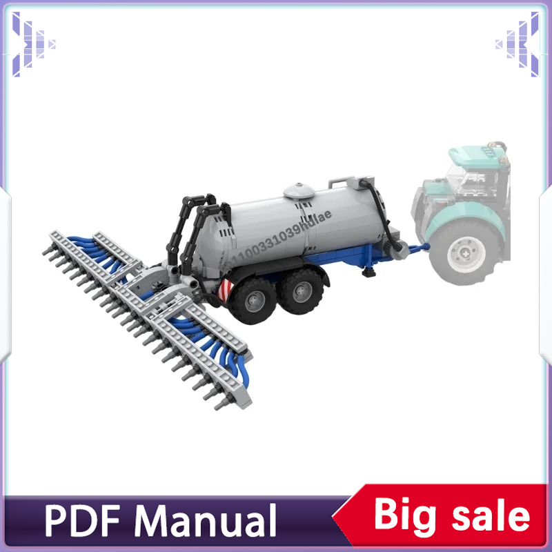 Urban City Traktor MOC Bausatz – Farming Agriculture Model Bewertung und Preis