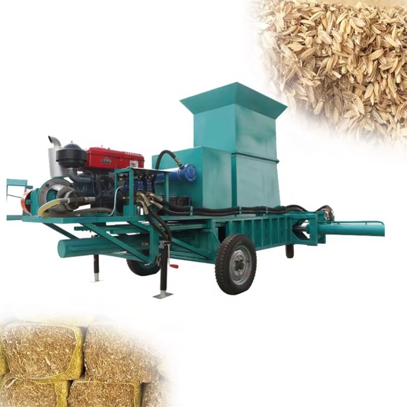 Mobile Diesel-Hydraulik-Alfalf – Silage Baler Machine Bewertung und Preis