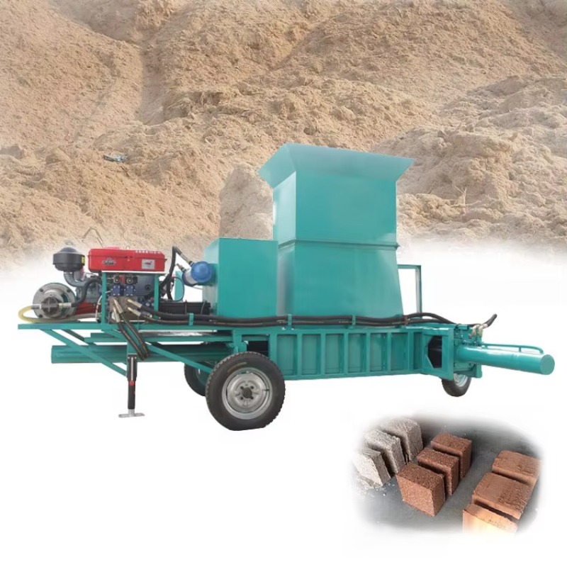 Mobile Diesel-Hydraulik-Alfalf – Silage Baler Machine Bewertung und Preis