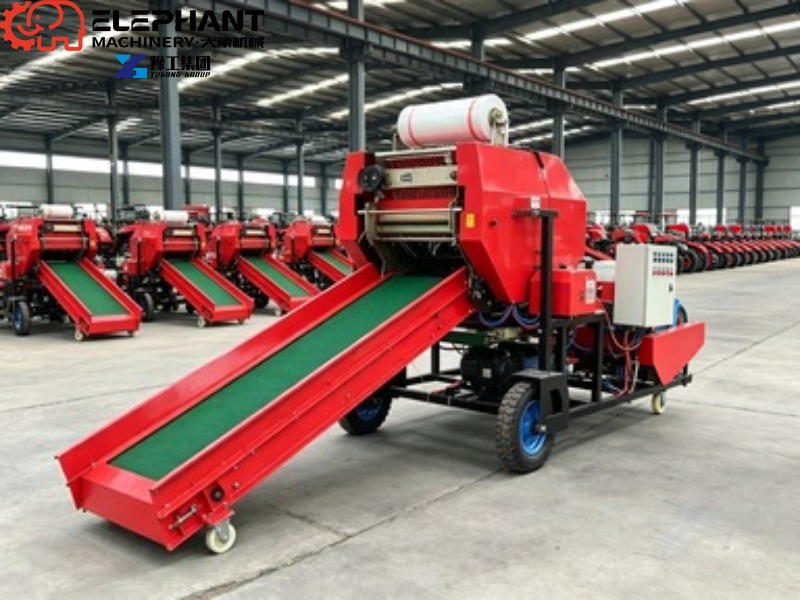 Mini-Rundballenpresse für Heu, – Silage Baler Machine Bewertung und Preis