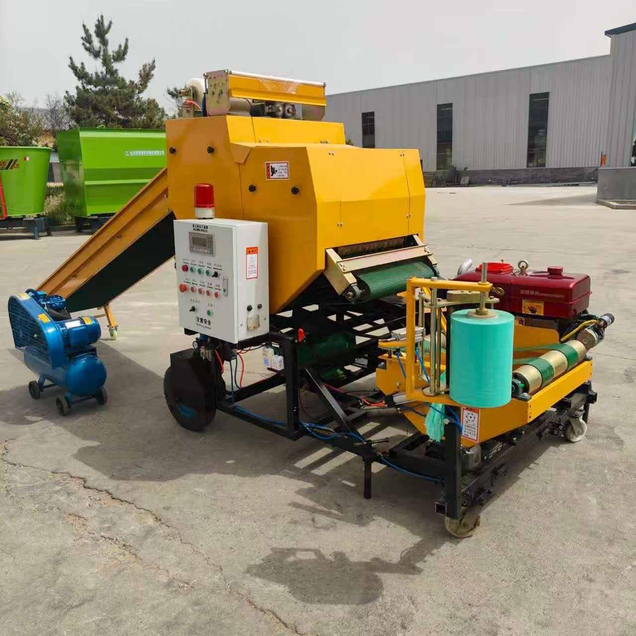 Silage-Ballenwickelmaschine, F – Silage Baler Machine Bewertung und Preis