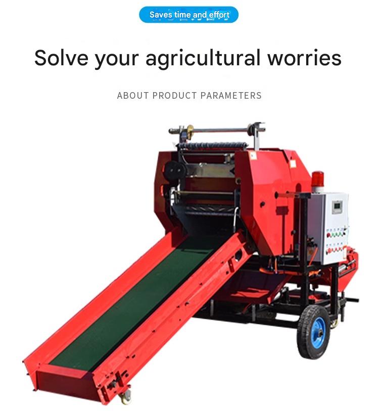 Hydraulische Silage-Ballenpres – Silage Baler Machine Bewertung und Preis