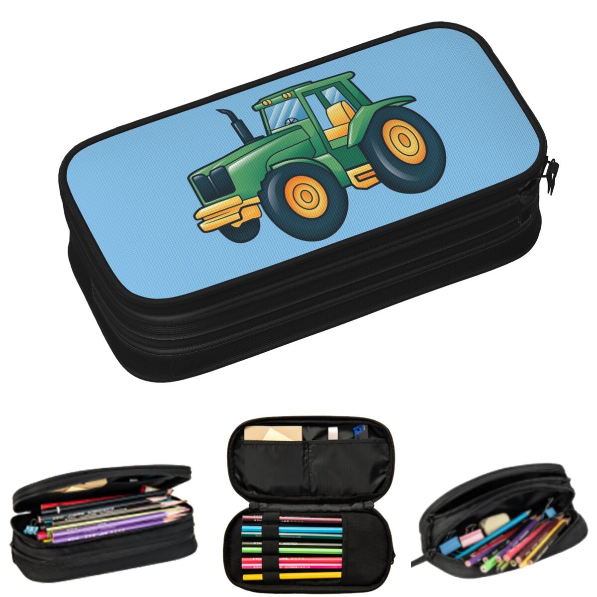 Federmäppchen mit Cartoon-Moti – Agriculture Farming Cartoon Bewertung und Preis